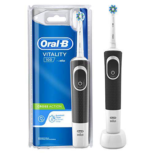 Oral-B Vitality 100 Cepillo eléctrico recargable con tecnología de Braun