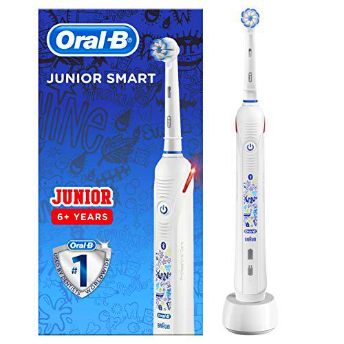 Oral-B Junior Smart - Cepillo Eléctrico Recargable con Tecnología de Braun