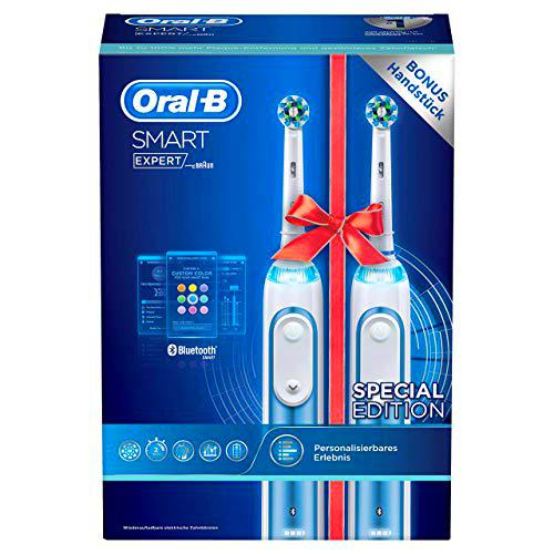 Oral-B Smart Expert - Juego de 2 cepillos de dientes eléctricos para Smart Coaching