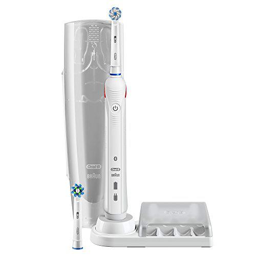 Oral-B Power Smart Sensi Ultrathin Caso Egante D Recorrido 4 4500S Blanca Cepillo De Dientes Éctrico +