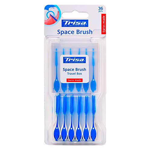 Cepillo interdental Trisa Space Brush sin metal para una limpieza suave entre los dientes