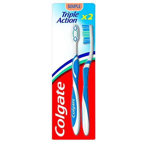 Colgate triple action - Cepillo de dientes manual (dureza suave
