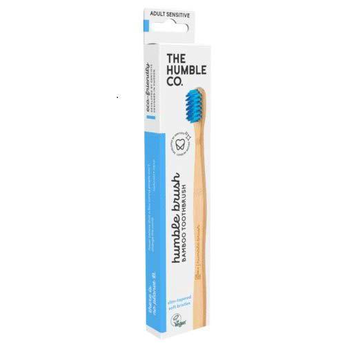 The Humble co. Humble Brush - Cepillo de dientes (bambú), color azul