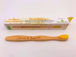 Cepillo de dientes para niños, color amarillo