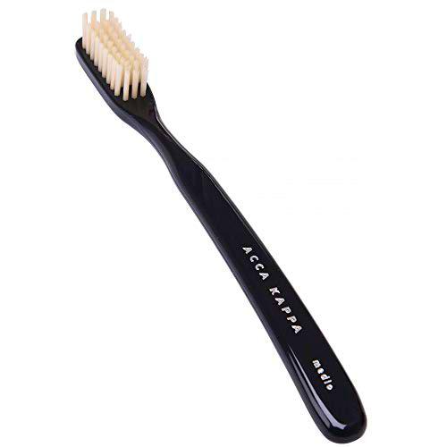 Acca Kappa Cepillo de dientes Negro Vintage Nylon Suave