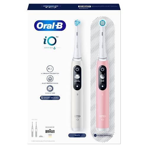 Oral-B Pro 3 3000 - Cepillo de dientes eléctrico con control visual de presión de 360º para una protección adicional de las encías