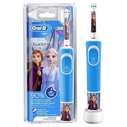 Cepillo de dientes eléctrico para niños Oral B BRAUN Frozen 2 con tecnología Braun, 1 pieza