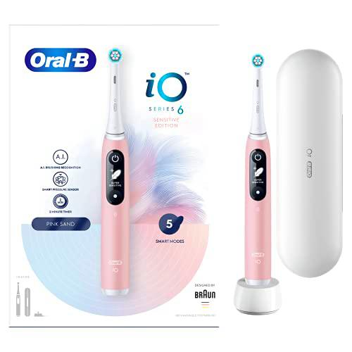 Oral-B 4210201378143 Io 6 Douceur - Cepillo de dientes eléctrico (rosa