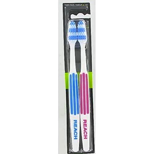 Listerine alcance Duo medio cepillo de dientes interdental - 2 unidades