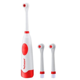 Techwood TBAD-035 - Cepillo de dientes eléctrico y 3 cepillos