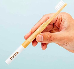 Cepillo de dientes Bamboo blanco ecológico