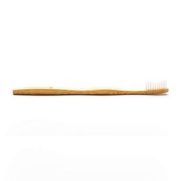 Cepillo de dientes de bambú a granel para adulto, flexible