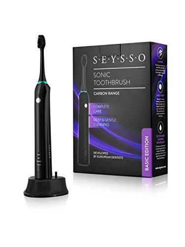 SEYSSO Profesional Sonic Toothbrush Basic Edition con 3 modos para encías y dientes delicados.