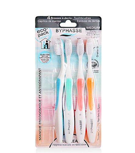 Cepillo de dientes family tiros de pincel/pack de 4.