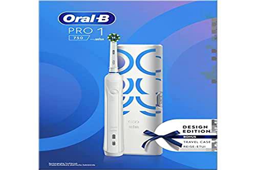 Oral-B Pro 1750 - Cepillo de dientes eléctrico, color blanco