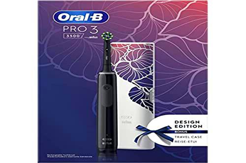 Oral-B Pro 3 3500 - Cepillo de dientes eléctrico, color negro