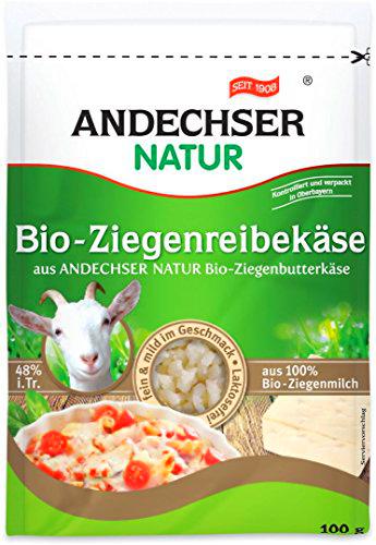 QUESO RALLADO CABRA 48% MG 100g BIO ANDECHSER