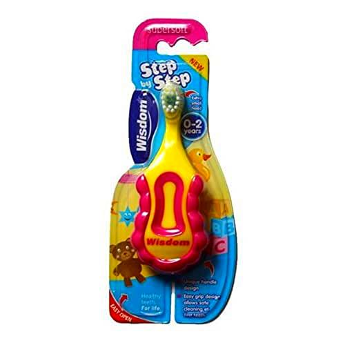 Wisdom Kids Step-by-Step Toothbrush for 0-2 Years by Wisdom