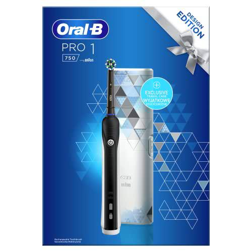 Oral-B Pro 750 Black Design Edition +Travel Case