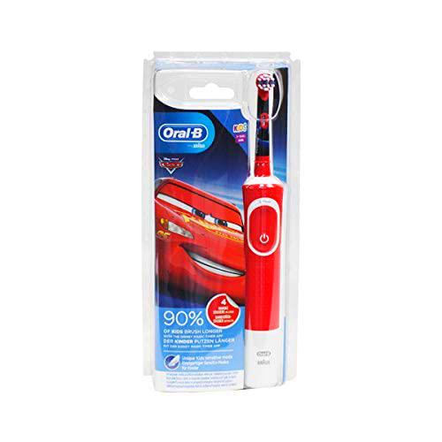 Cepillo de Dientes Eléctrico Oral-B Stages Power Kids de los Personajes de Cars o Aviones Disney, Multicolor
