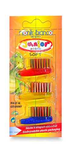 Monte - Bi Recambio Cepillo Para Niños Nylon Mediumsuave 3 Un 300 g