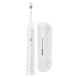 Cepillo de dientes eléctrico sónico con 48000 velocidad de cepillo, blanco