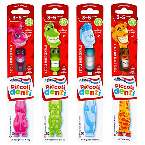 Aquafresh - Cepillo de dientes Piccoli Denti