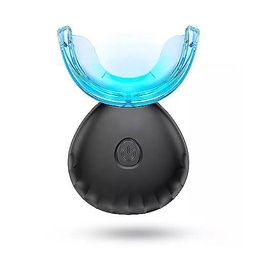 DAM Blanqueador dental LED. 6x2x8,2 Cm. Color: Negro