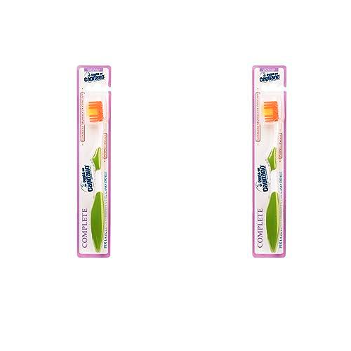 Pasta del Capitano Cepillo Completo Fuerte - 1 Unidad (Paquete de 2)