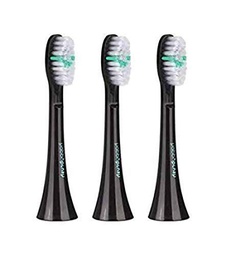 Cabezales de cepillo de dientes para cepillo de dientes eléctrico HappyBrush 03436 3 pc(s) negro