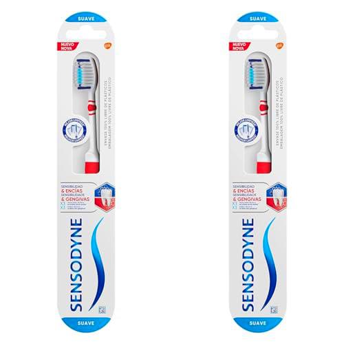Sensodyne, Cepillo de dientes Blanco Suave, Sensibilidad &amp; Encías