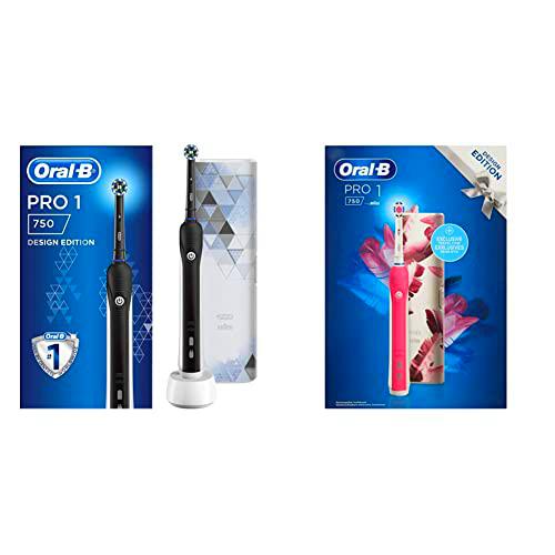 Oral-B Pro 1 - 750 - Cepillo de dientes eléctrico recargable
