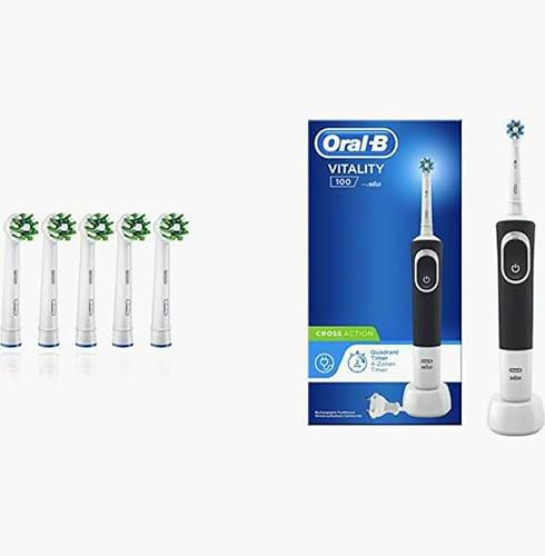Oral-B PRO 3 3500 Brosse à dents électrique avec 3 modes de brossage et contrôle visuel de la pression à 360º pour soins dentaires