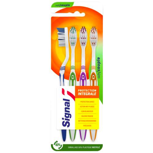 Signa cepillo de dientes de protección integral x4 flexible