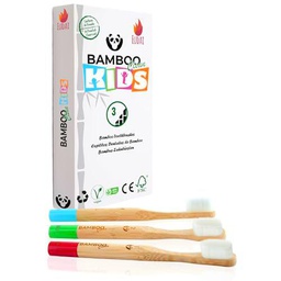 Bamboo Clean Nano Cepillos de Dientes de Bambú. 20.000 Cerdas Nano Suaves y Orgánicas sin BPA
