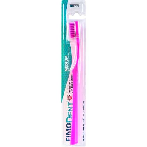 Fimodent Medium Cepillo Dental con Sistema de Protección de Encías y Dientes