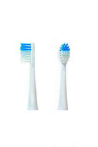 Camry - Juego de cepillos de Dientes para CR 2158, Color Azul y Blanco