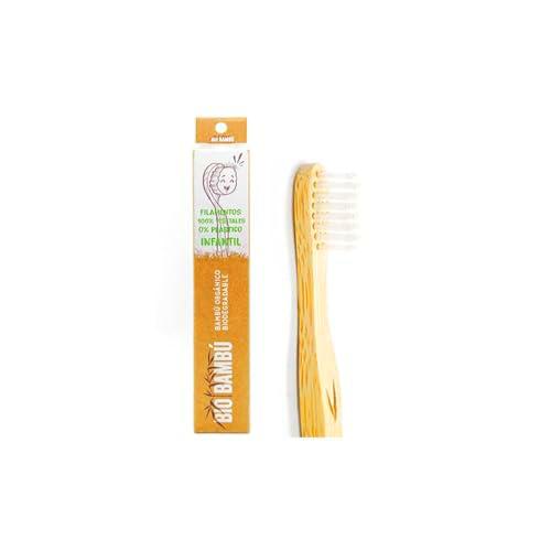 Cepillo de dientes manual de la marca BIOBAMBÚ ideal para Unisex adulto