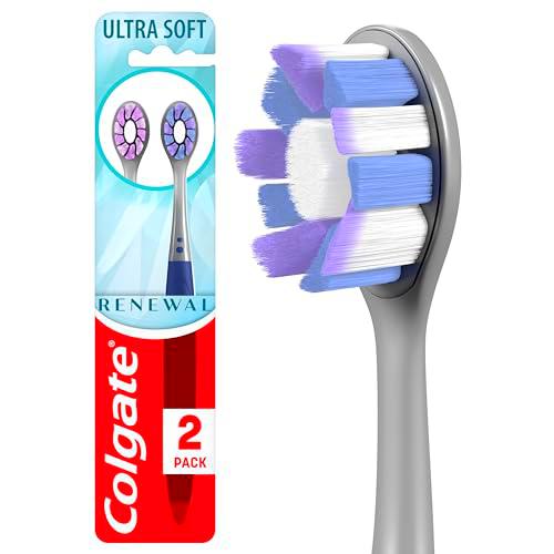 Colgate Renewal - Cepillo de dientes manual, 2 unidades (paquete de 1), multicolor