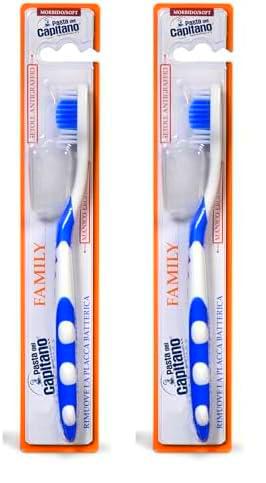 Pasta del Capitano, Cepillo de Dientes Family con Cerdas Suaves