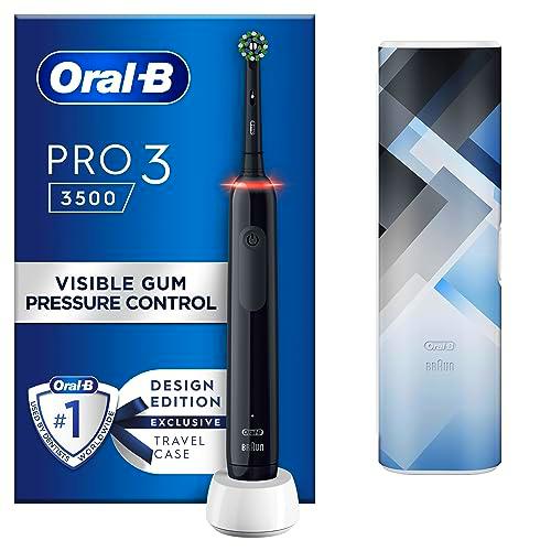 Oral-B Pro 3 3500 - Cepillo de dientes eléctrico de color negro