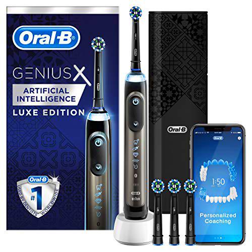 Oral-B Genius X Luxe Edition - Cepillo de dientes eléctrico con inteligencia artificial