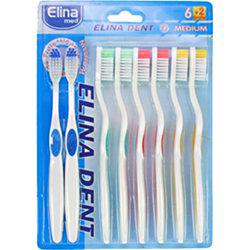 cepillo de dientes 8 Paquete, Medium