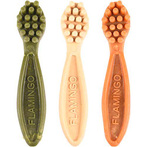 Flamingo Veggie Cepillo Dental 7,5CM 15PZS Mix Display