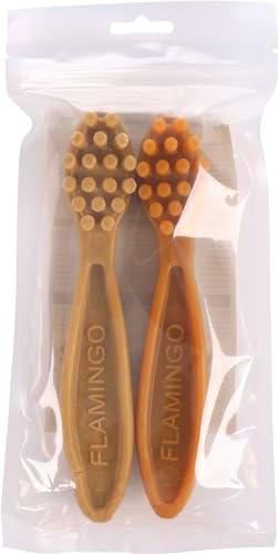 Flamingo Veggie Cepillo Dental 17,5CM 2PZS Mix Display