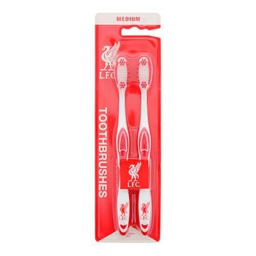 EPL Liverpool - Cepillo de dientes suave, 2 unidades