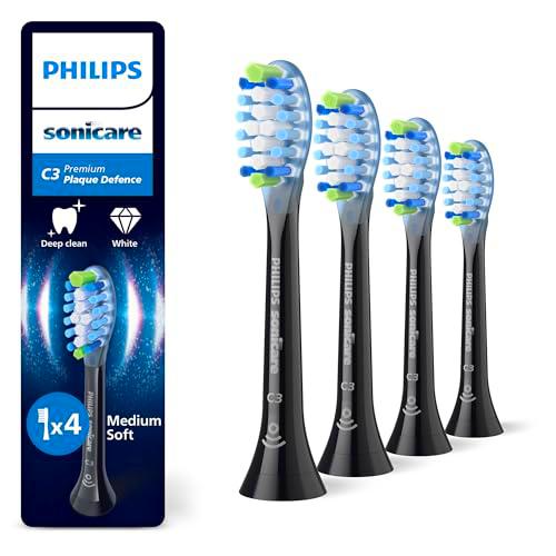 Philips Sonicare C3 Premium Plaque Defence,cabezales de cepillado de repuesto originales