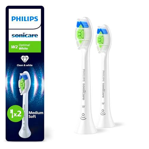 Philips Sonicare W2 Optimal White, cabezales de cepillo dental de repuesto originales