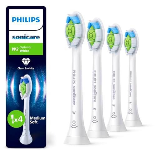Philips Sonicare W2 Optimal White, cabezales de cepillo dental de repuesto originales