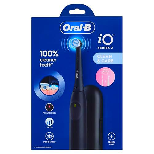Oral-B IO - Cepillo de dientes eléctrico negro para adultos